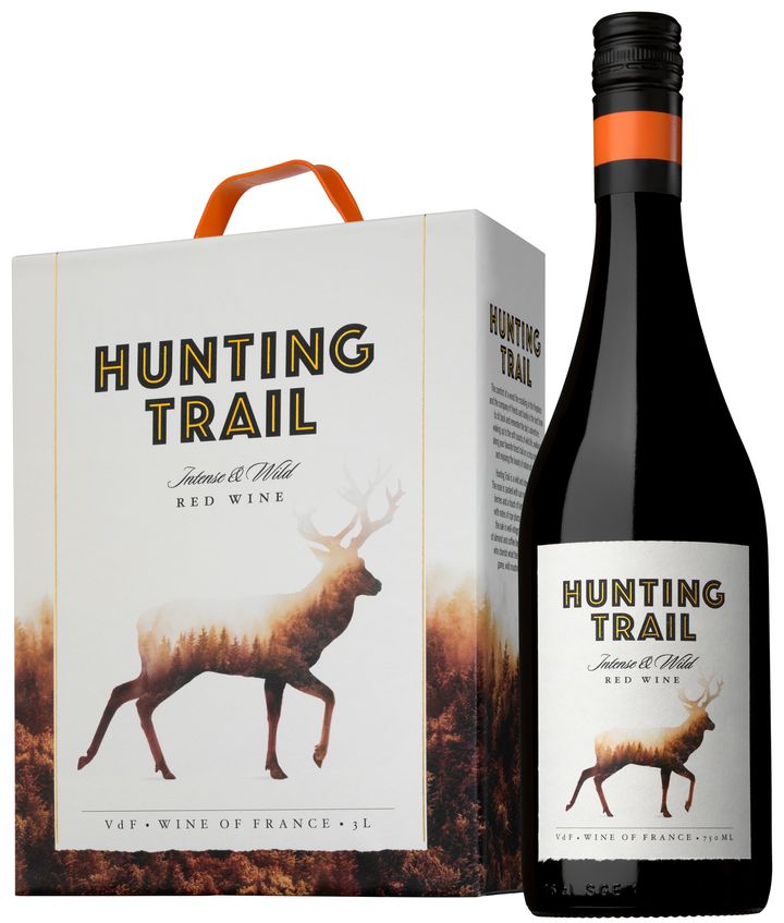 Hunting Trail - vinet för vilda smaker. BIB och flaska