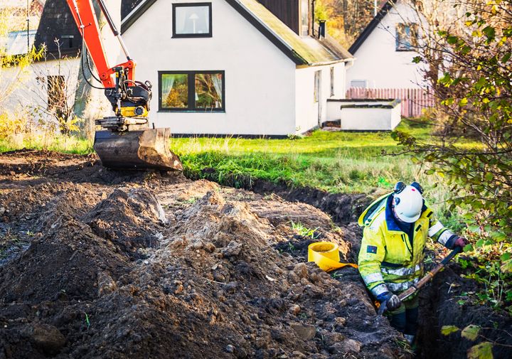 Avgrävda kablar orsakar stora problem och kostnader - ofta i onödan, visar en rapport från E.ON. Foto: Apelöga