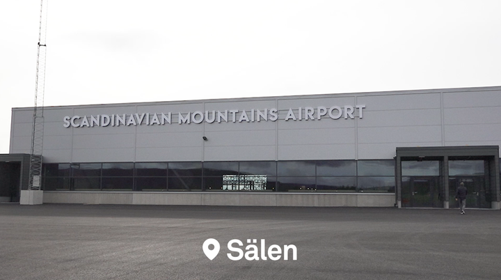 Scandinavian Mountains Airport. Foto: EFN Ekonomikanalen. Bilden får användas fritt i detta sammanhang.