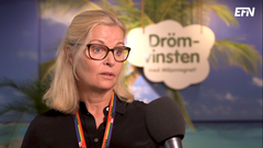 Intervju med Svenska Spel. Foto: EFN Ekonomikanalen.