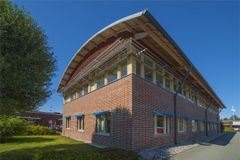 Den föreslagna nya lokalen för Hälsoäventyret ligger på Fålhagsleden i Uppsala.