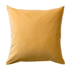 SANELA kuddfodral 49:- 50×50 cm, gyllenbrun.