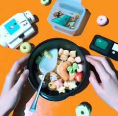 Ungdomsrådet har tagit hjälp av AI för att sätta igång det kreatvia arbetet med att forma framtidens frukost. Bild: Arla