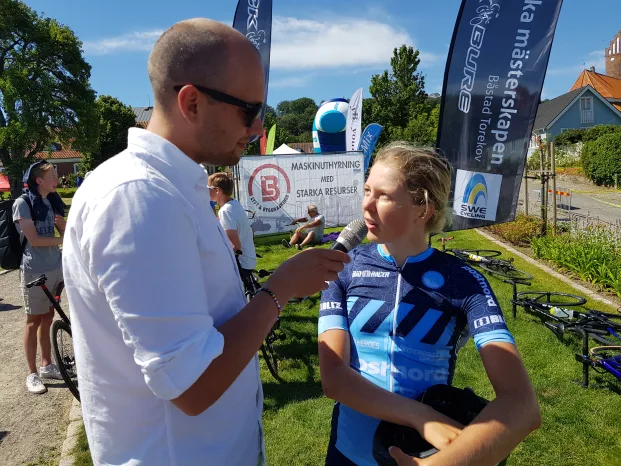 Wilma Olausson, Giro CC, svensk juniormästare 2019.
