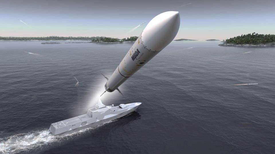 CAMM Sea Ceptor Visby © MBDA