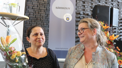 Eghbal Berenji, teamledare, och Haidi Widén Kullman, personalchef på CWS-boco Arlandastad.