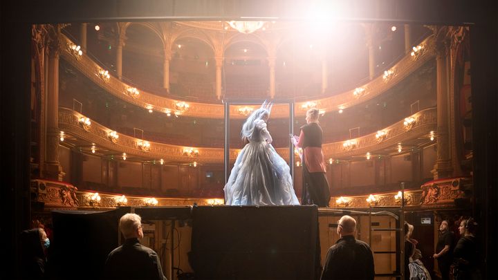 Preparations for the reopening at the Royal Swedish Opera. Photo: Markus Gårder/Royal Swedish Opera