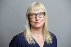 Malin Sjöberg Högrell (L), ordförande för sjukhusstyrelsen