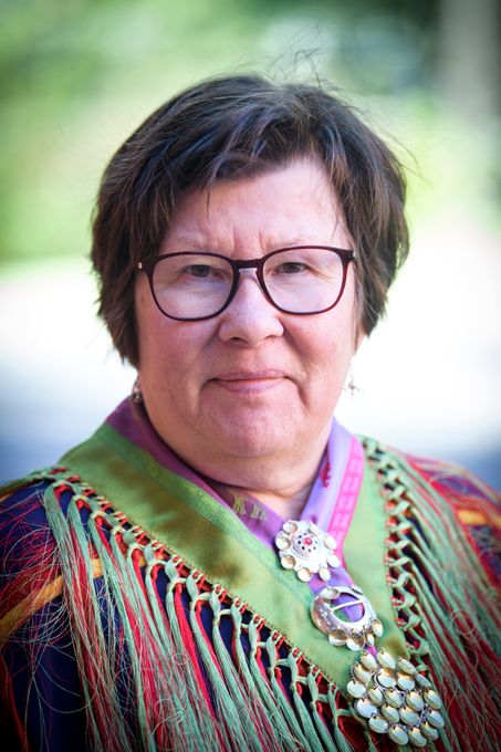 Ingrid Inga, Chair of the Sami Caouncil in Shorh of Sweden. Photo: Magnus Aronson/Ikon.