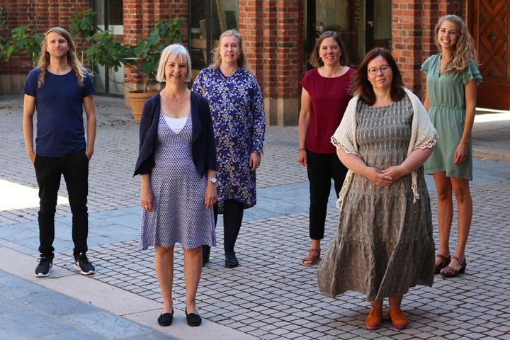 Sex kandidater diakonvigs i Lunds domkyrka söndag den 6 september. Foto: Camilla Lindskog