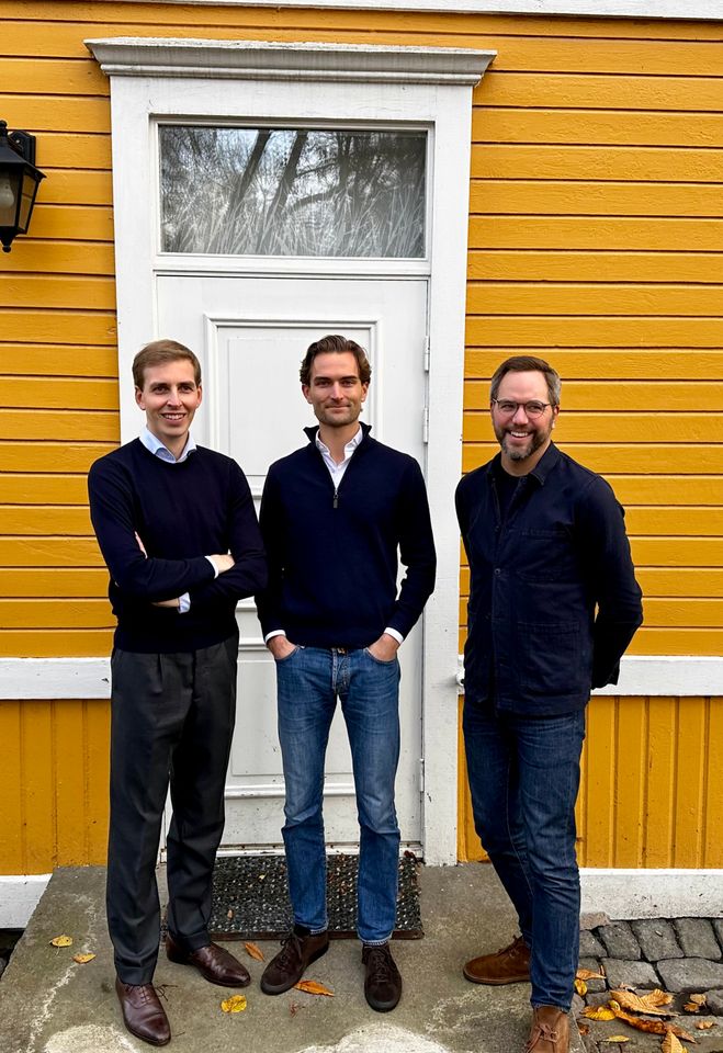 Gruppbild Bodil. Från vänster: Johan Lanner, Jesper Eliason, Johan Crafoord.