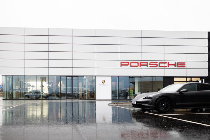 Nya Porsche Center Halmstad.