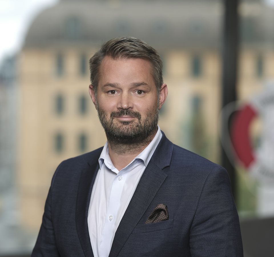 Niklas Idén -Chef för privatmarknad på Trygg-Hansa