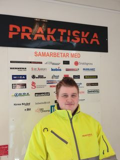 Willy Engström, elev på VVS-programmet på Praktiska Sundsvall, reser till Frankrike för sin praktik. Fotograf: Åke Nylander. Fotorättigheter: får användas för redaktionellt bruk.