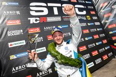 En stor dag för Andreas Wernersson och Lestrup Racing Team på Knutstorp i STCC-premiären.