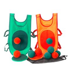 LUSTIGT kardborrespel med väst och bollar 149:-