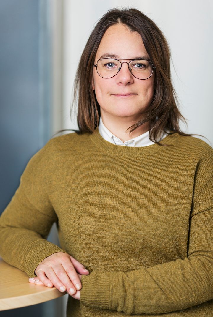Stina Söderman, statistiker, Brå. Foto: Pernille Tofte.