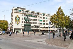 Bild på Centrumhuset där den nya planeringsstudion ska ligga. Foto: Vasakronan