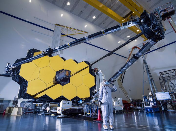 James Webb teleskopet. Foto: NASA/C. Gunn