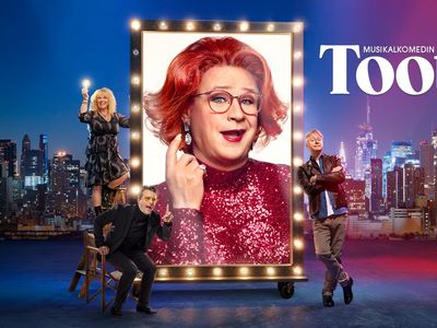 Stjärnspäckat när Broadwaysuccén Tootsie intar Oscarsteatern med Robert Gustafsson som Dorothy Michaels