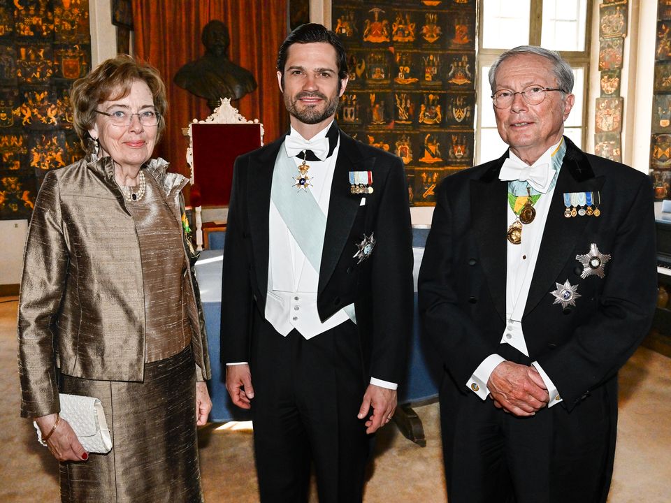 Christina von Arbin och Erik Norberg, Kungl. Patriotiska Sällskapet med H.K.H. Prins Carl Philip