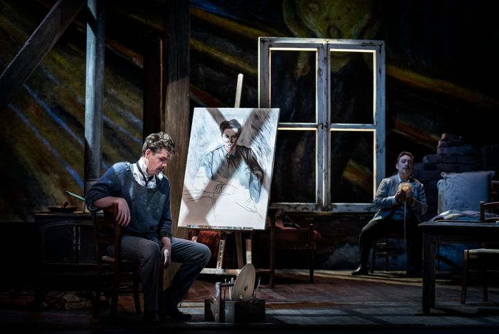 La bohème, Kungliga Operan 2022. Jens Persson Hertzman och Bror Magnus Tødenes. Foto: Kungliga Operan/Markus Gårder.