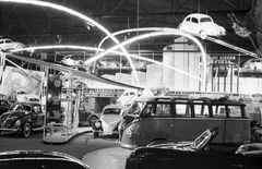 Volkswagens monter på IAA i Franfurt 1951