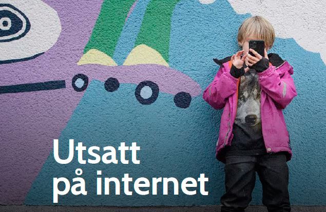 Statens medieråd släpper en forskningsöversikt om nätmobbning. Foto: Jessica Gow/TT. Muralmålning: Unga Berättar.