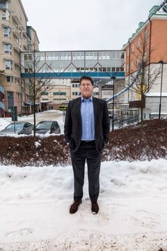 Eric Wahlberg, sjukhusdirektör Akademiska sjukhuset