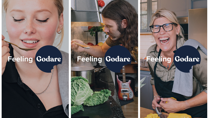 Pannor som fräser, grytor som puttrar, dofter och smaker. Aftonbladets nya matsajt Godare.se vill förmedla en inbjudande och inspirerande känsla till alla som är intresserade av matlagning, något som också speglas i nya kampanjen ”Feeling Godare”.