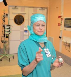 Åsa Wickberg, överläkare på kirurgiska kliniken