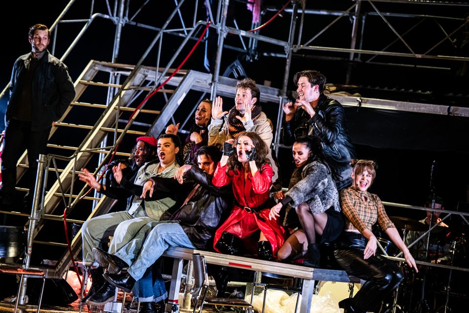 Konsertversionen av succémusikalen RENT har tidigare spelats på Malmö Live. I augusti kommer den till UKK. Foto: Andreas Paulsson