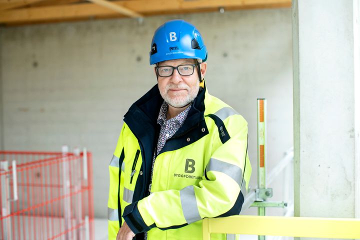Berndt Jonsson, regionchef för Byggföretagen i södra Norrland