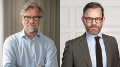 Jonas Hagelqvist, VD på IKEM, och Nils Hannerz, näringspolitisk chef på IKEM. Foto: Bengt Säll