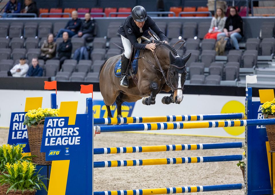 Rolf-Göran Bengtsson winner ATG Riders Leauge 1,50