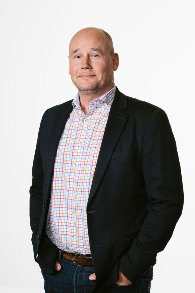 Johan Segerfeldt, rektor för Väsby Nya Gymnasium