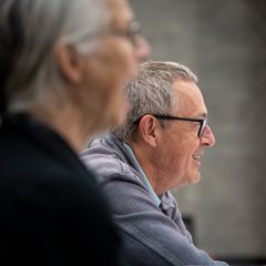 Bente Lykke Møller and Staffan Valdemar Holm. Photo: Sören Vilks.