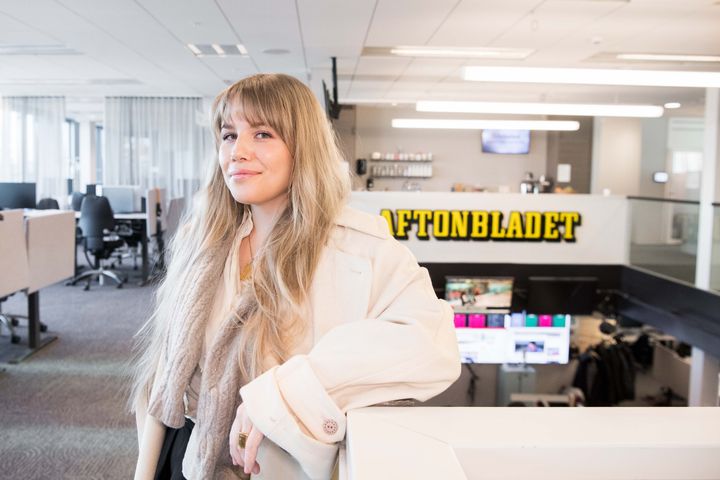 Anna Björklund, poddare och kulturskribent, blir ny kolumnist på Aftonbladet. Foto: Emma Wallskog/Aftonbladet