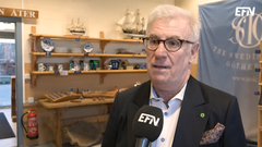 Stefan Björk, styrelseordförande för Greencarrier. Foto: EFN Ekonomikanalen. Bilden får användas fritt i detta sammanhang.