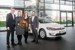 Volkswagens 250 000:e elektrifierade bil levereras.