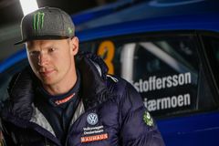 Johan Kristoffersson jobbade hem en andraplats i Rally Blekinge.