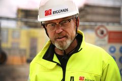 Byggnads förbundsordförande Johan Lindholm ser risker med den stora arbetskraftsbristen inom bygg. Foto: Byggnads
