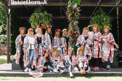 Interfloras duktiga florister och personal