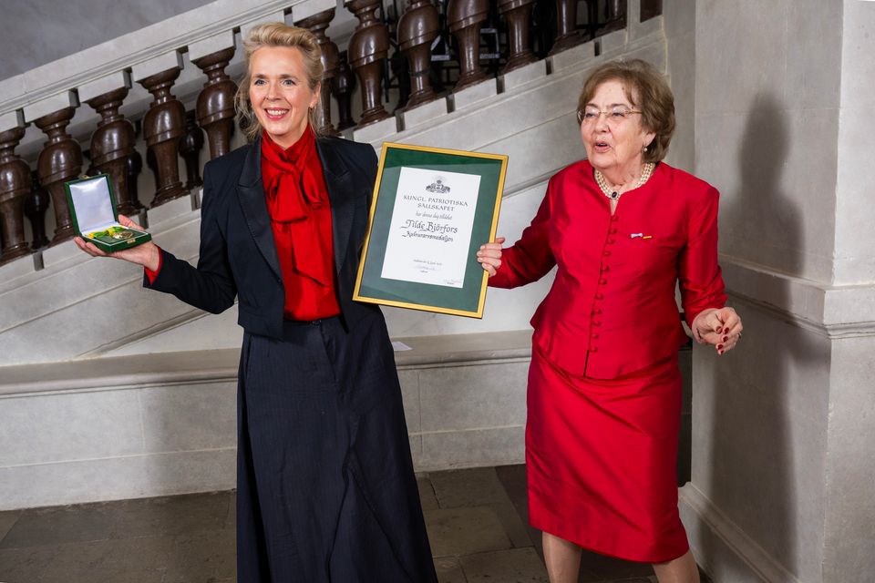 Tilde Björfors och Christina von Arbin