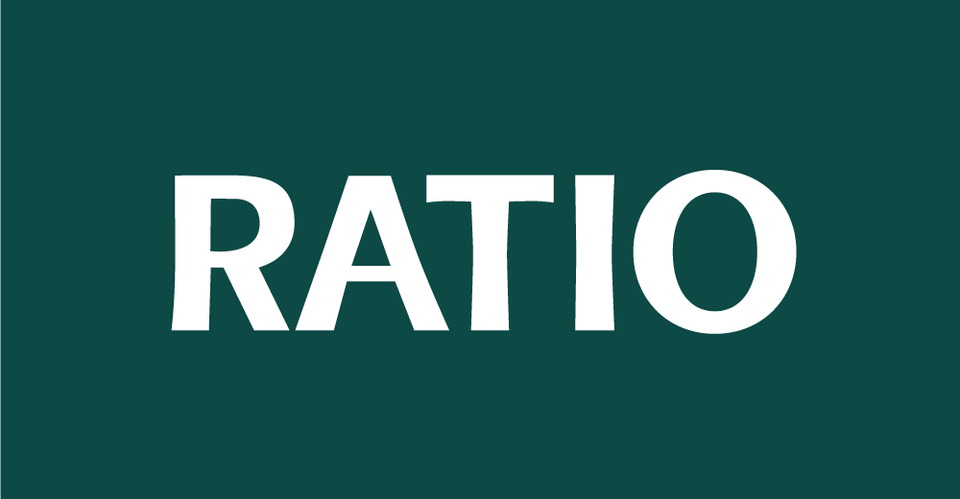 Ratio-Logo_White-on-green