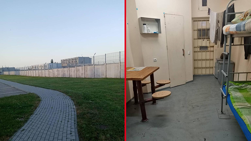 Mellan januari och maj i år gav Läkare Utan Gränser vård och psykologiskt stöd till personer som hålls kvar i Litauen, bland annat i Kybartai-förvaret. Foto: Läkare Utan Gränser