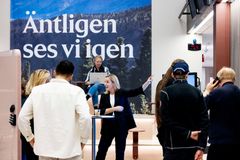 Svenska Dagbladets chefredaktör och vd Anna Careborg planerar första större mötet med personalen efter återgången. Foto: Magnus Sandberg