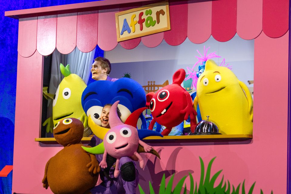 Den nya minimusikalen "Babblarna & Tingelingaffären" kommer till UKK söndag 16 februari. Foto: Anja Callius