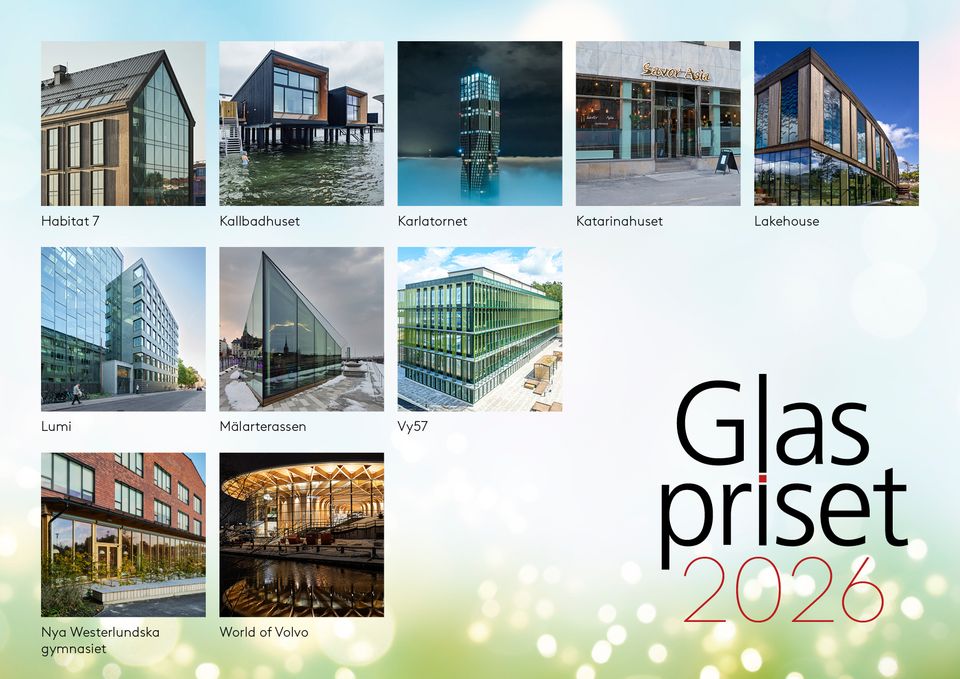 Alla bidrag Glaspriset 2026
