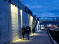Lomma stationsområde, Lomma. Foto: Ulf Celander